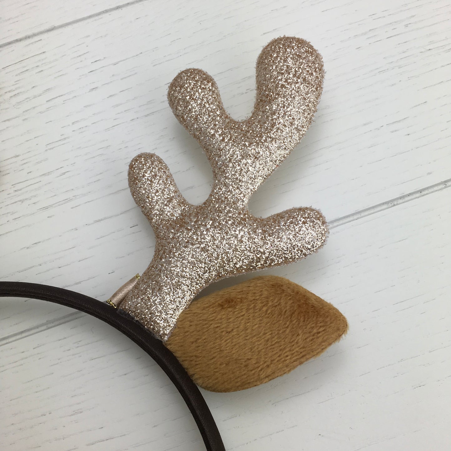 Glitter Antlers Headband