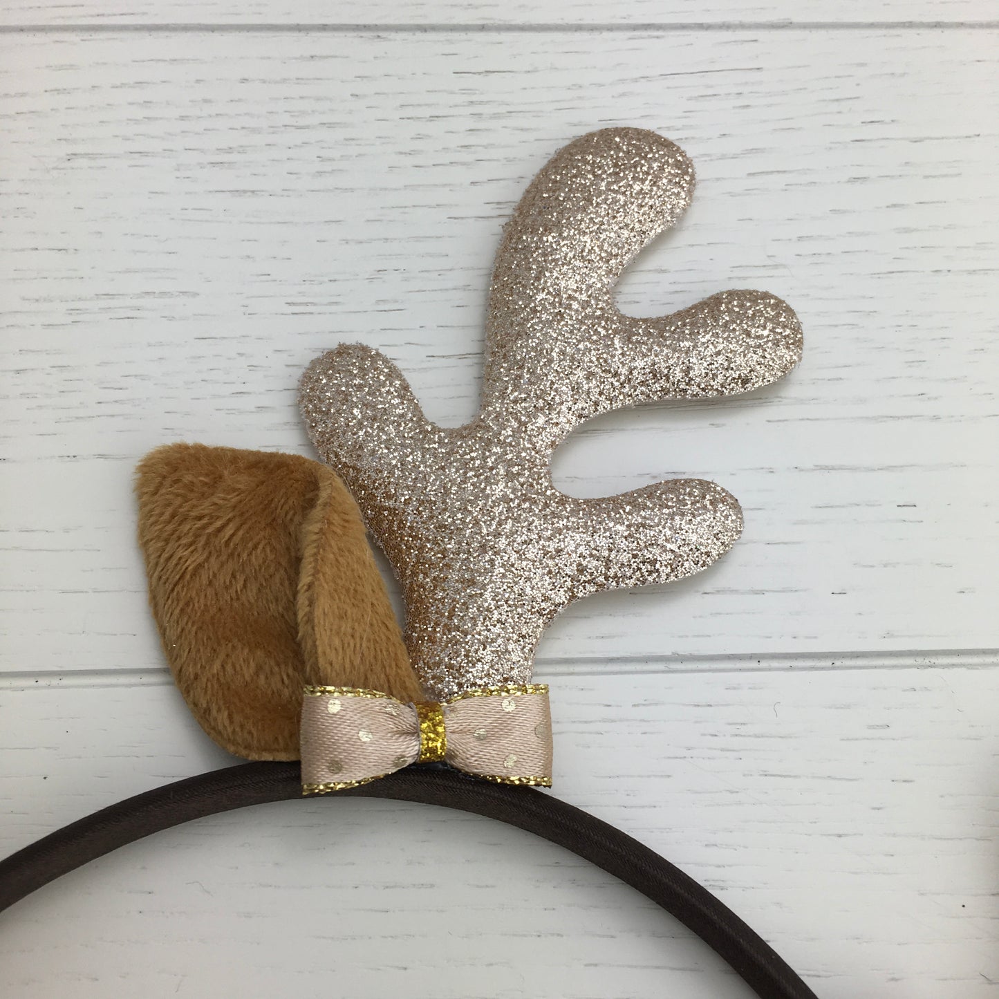 Glitter Antlers Headband