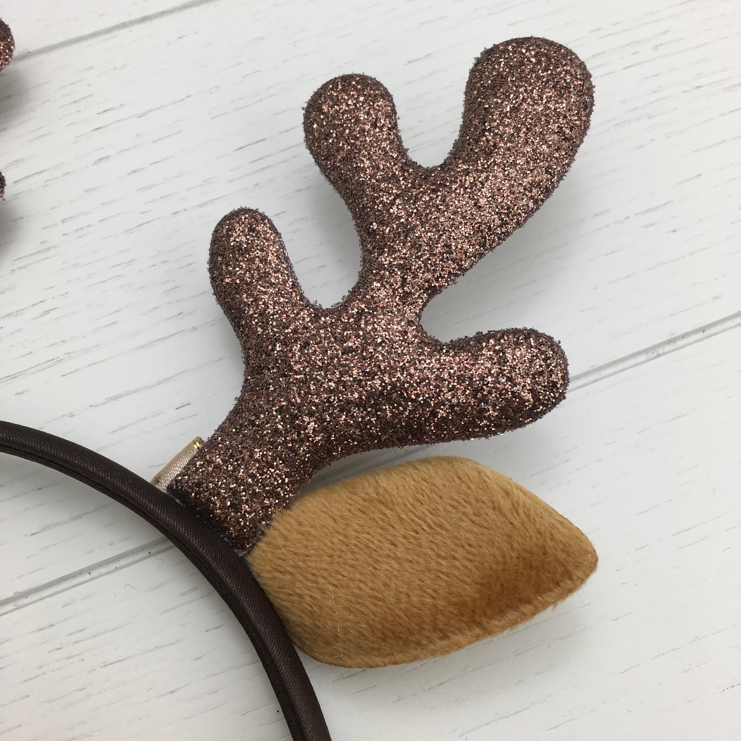 Glitter Antlers Headband