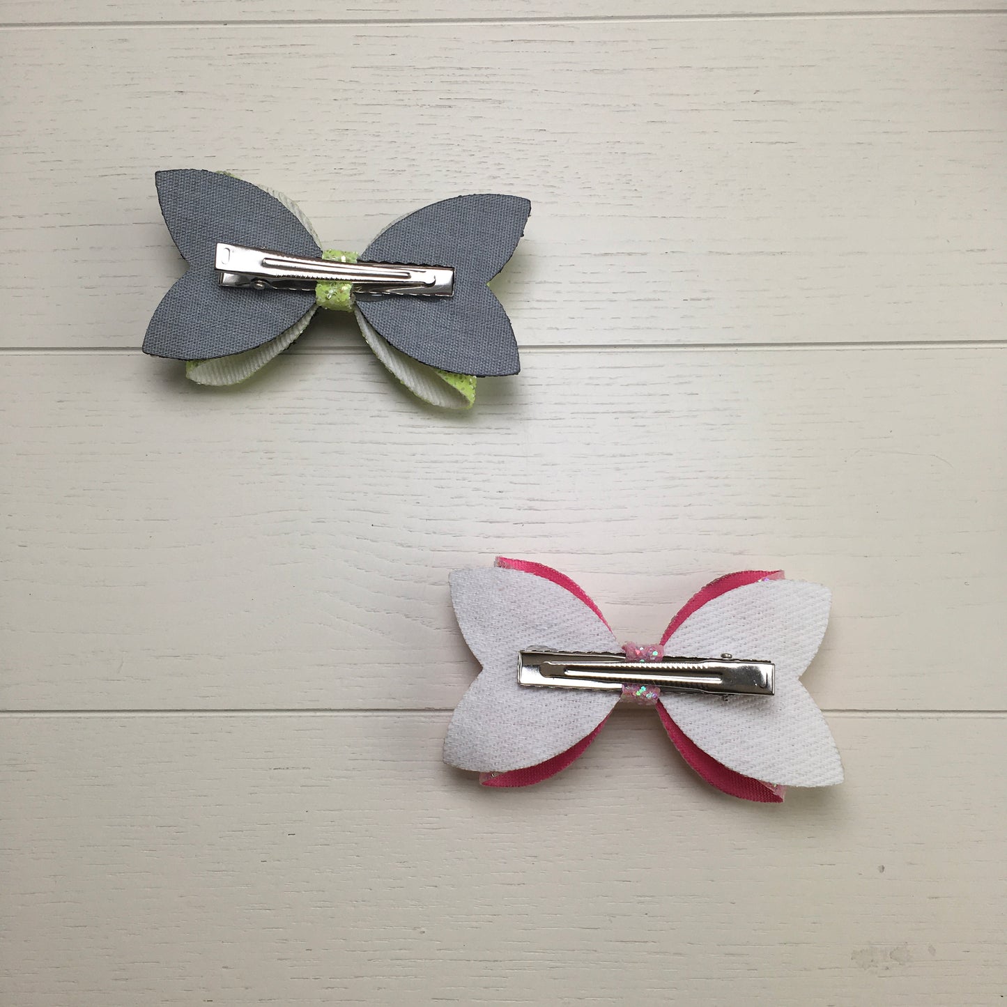 Custom Order 2pcs Wicked-inspired Glitter Hair Bows