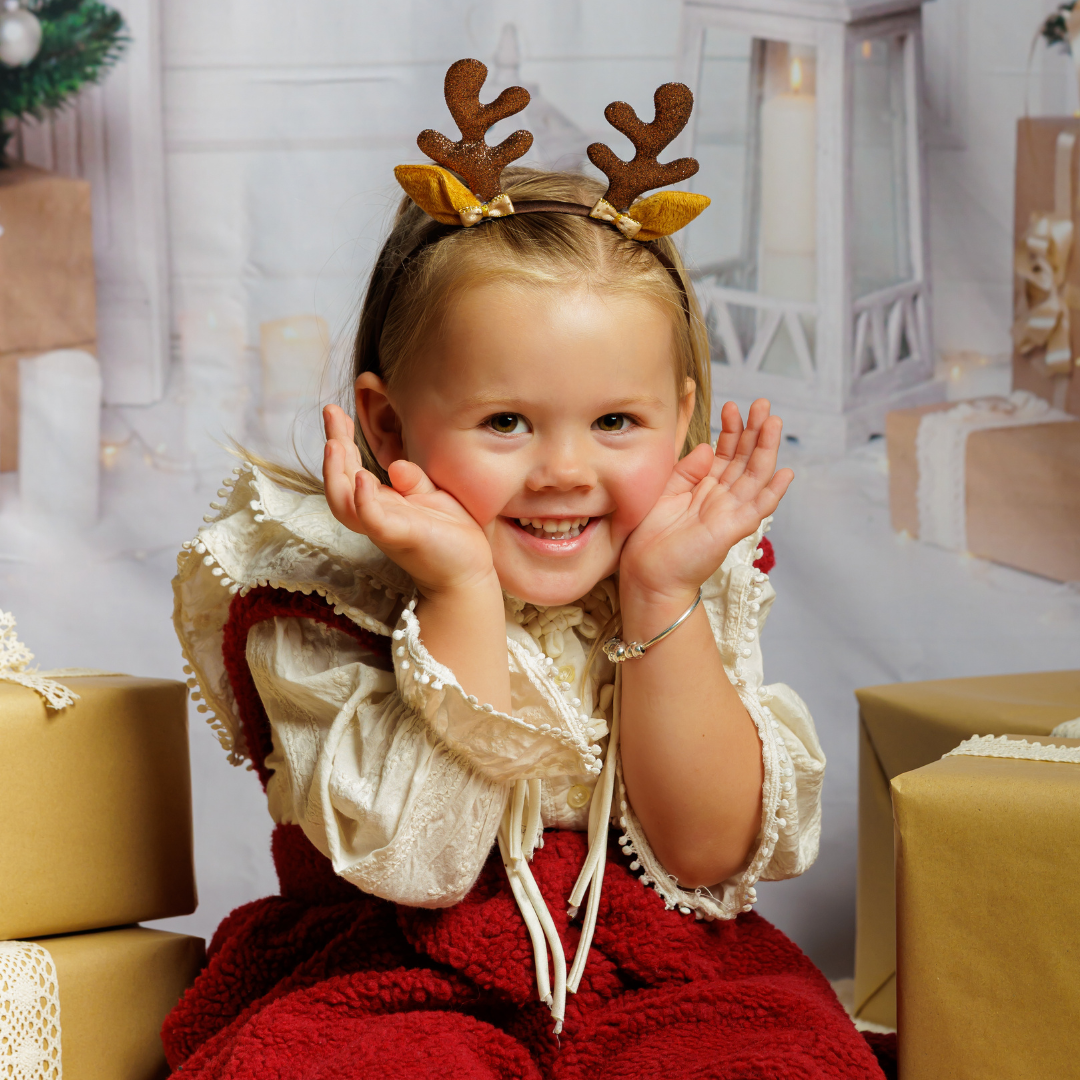 Glitter Antlers Headband