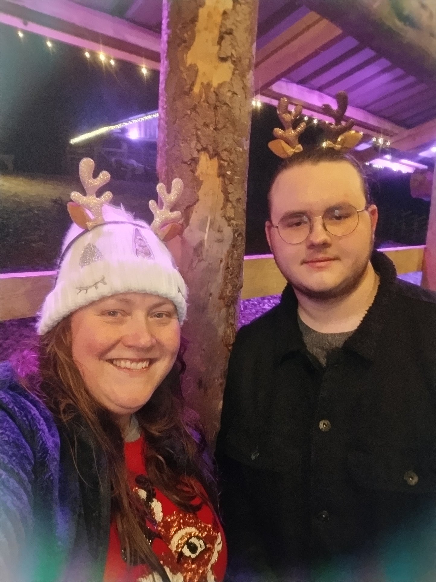 Glitter Antlers Headband