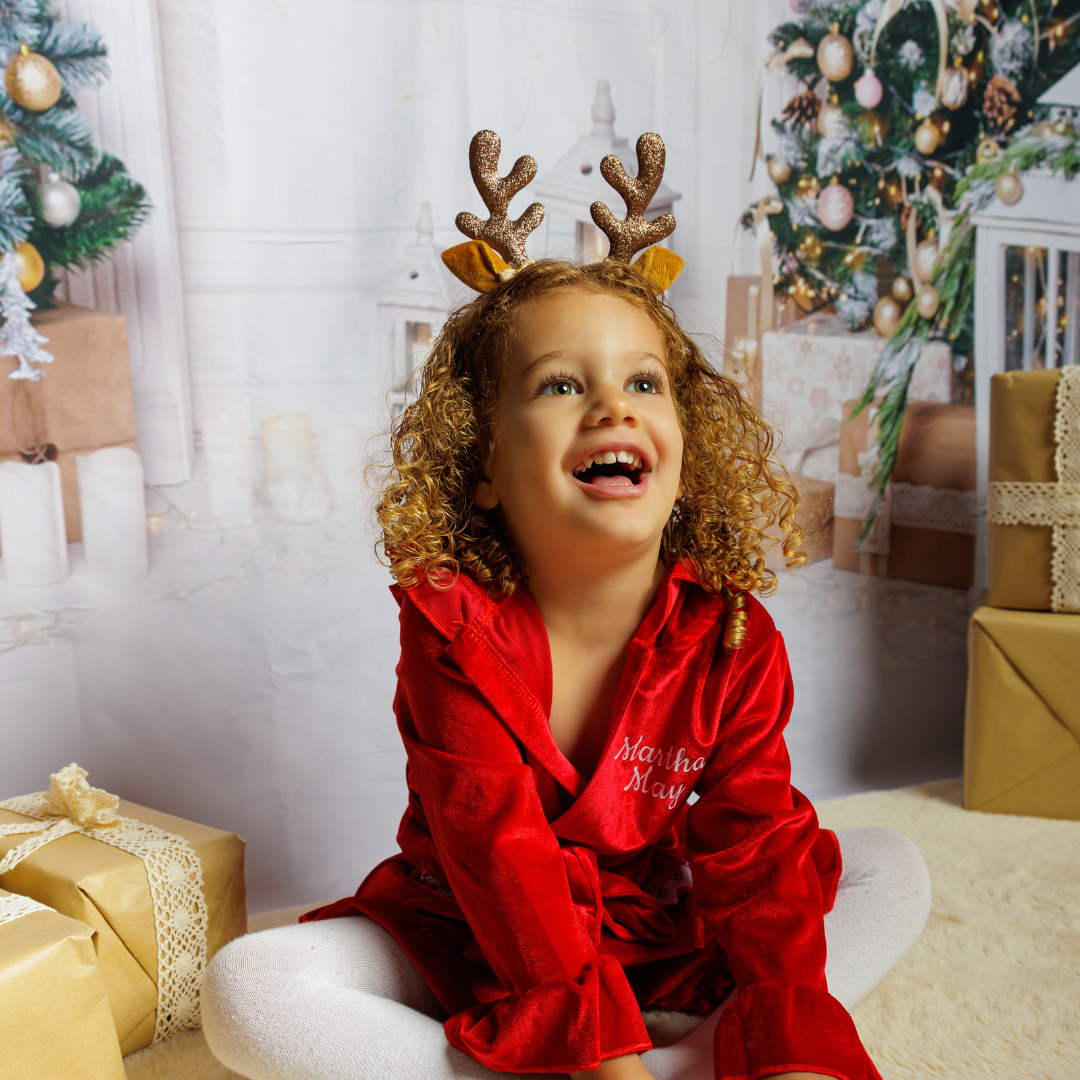 Glitter Antlers Headband