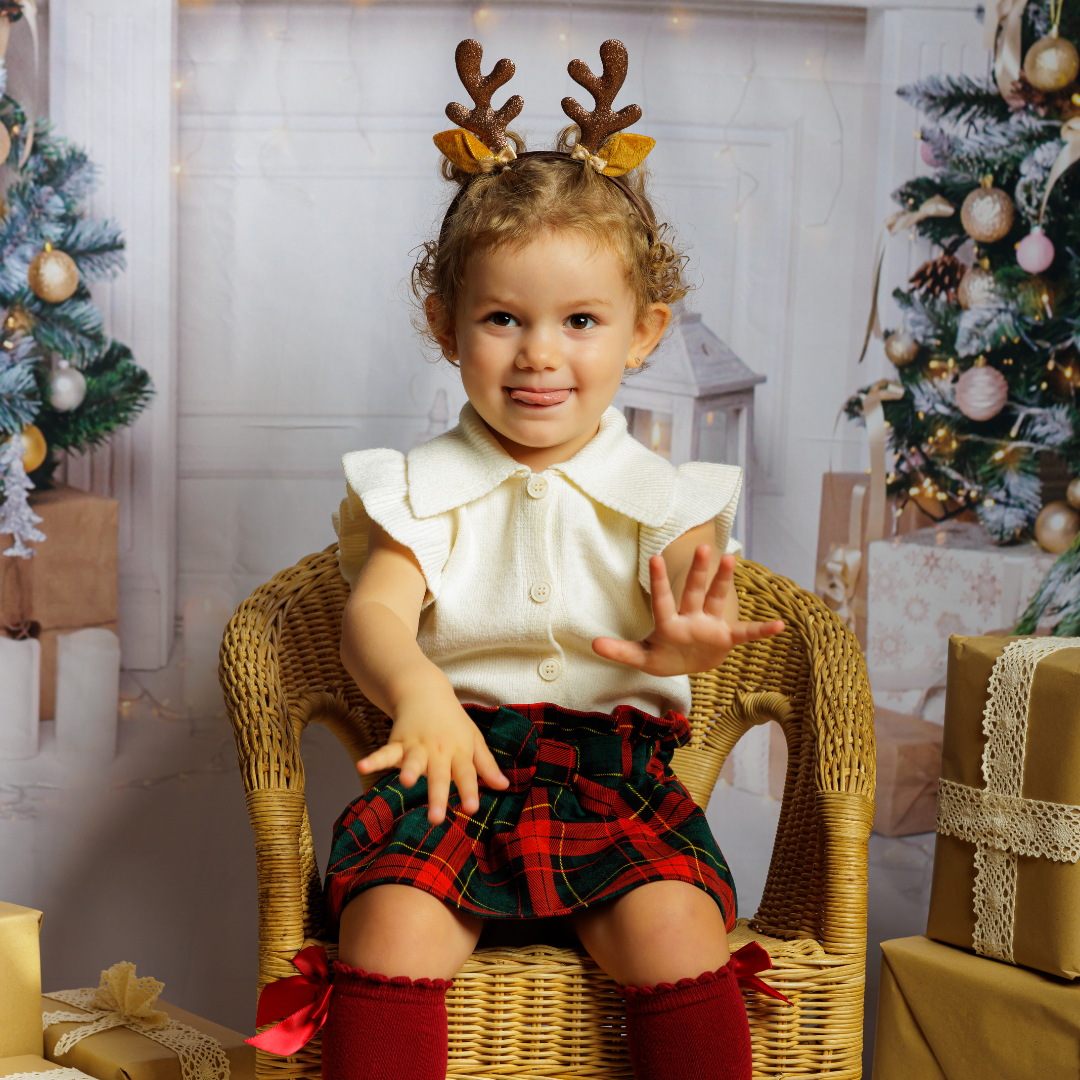 Glitter Antlers Headband