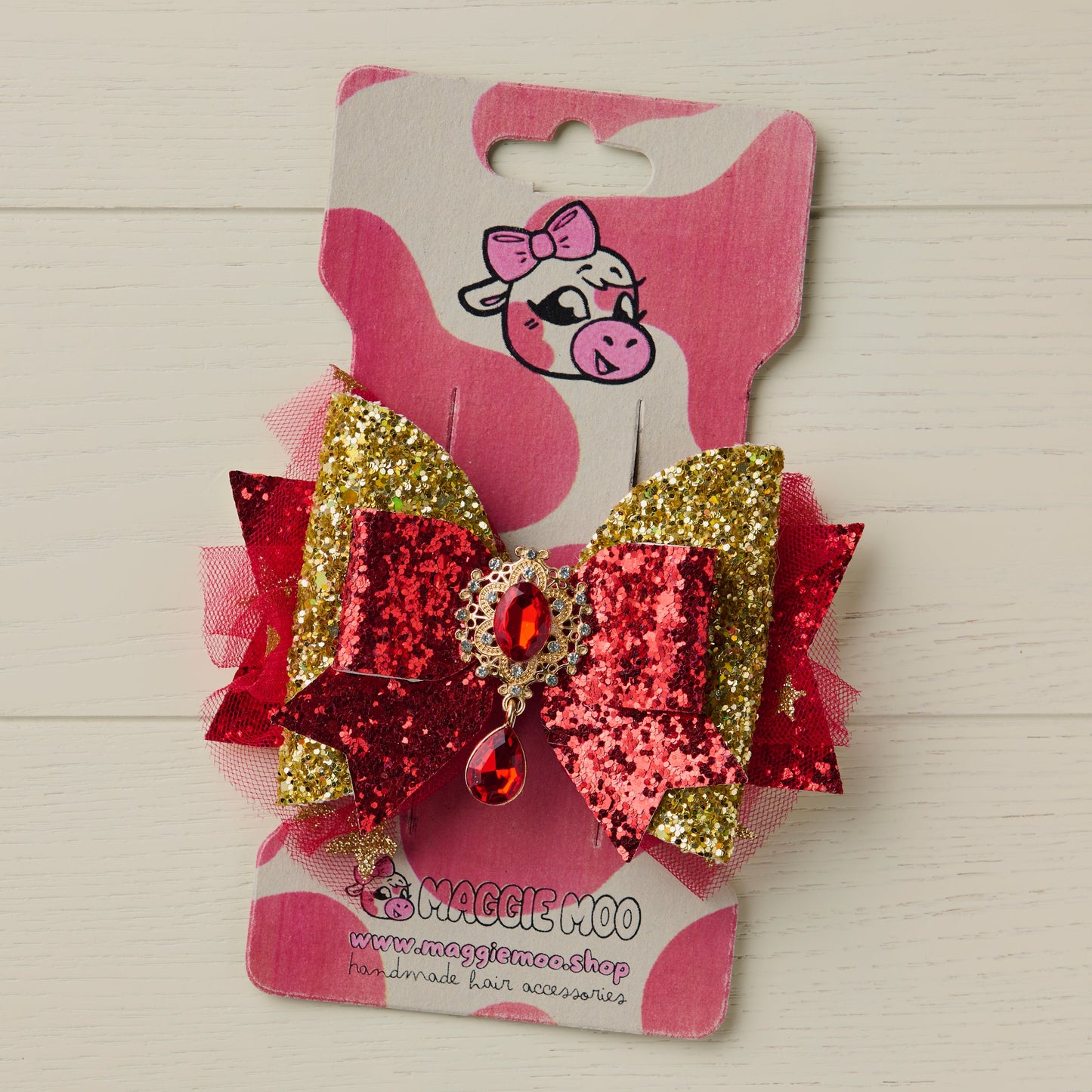 Luxury Christmas Hair Bow