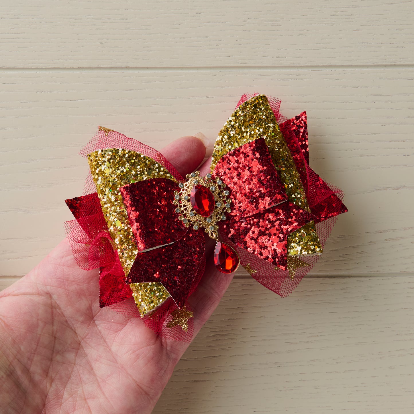 Luxury Christmas Hair Bow