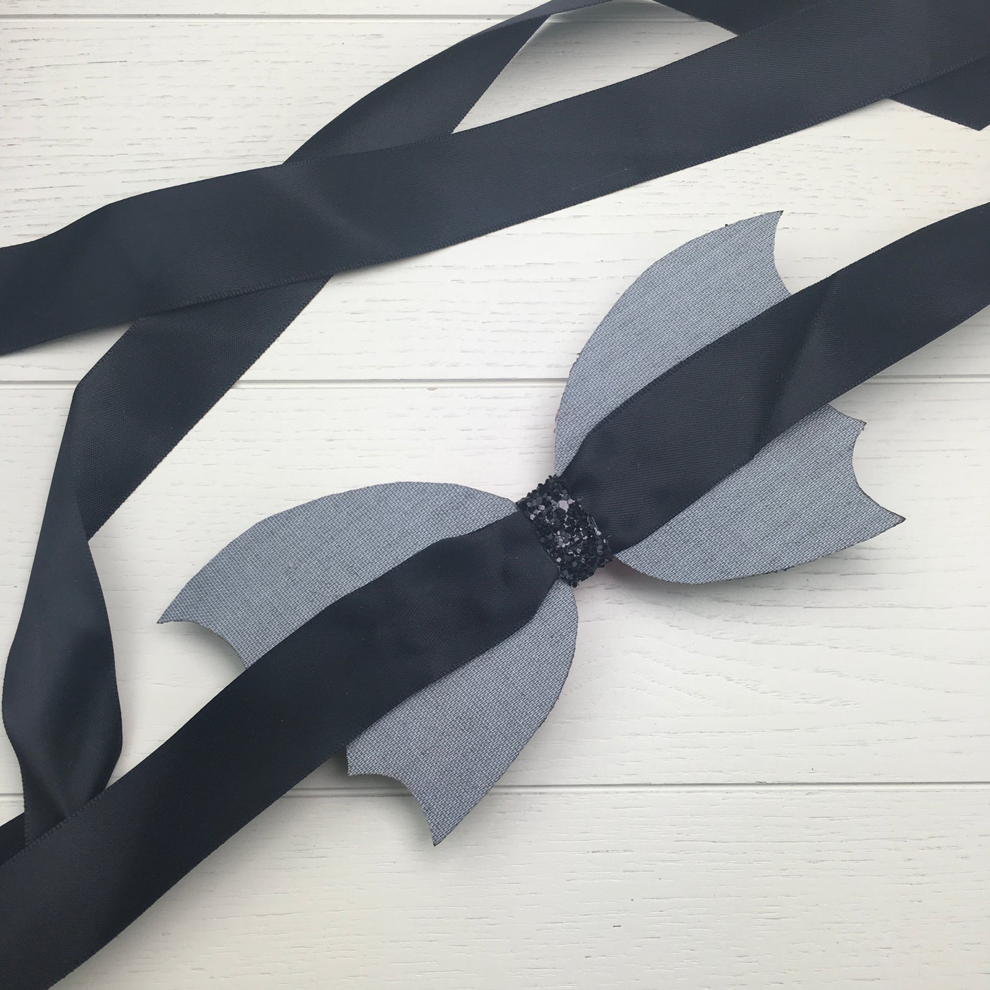 Custom Order - Large Pink Vampire Bow for Dog's Neck